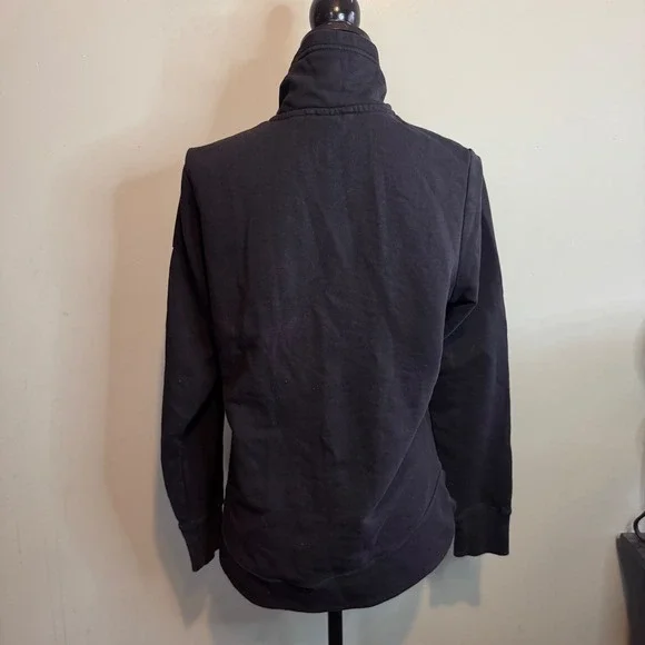 PUMA Womens Performance Sportwear Sporty Athletic Logo Track Jacket Black Large - Picture 2 of 6